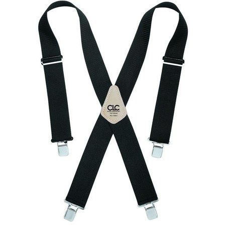 CLC WORK GEAR Tool Works Series Work Suspender, Nylon, Black, Black, Nylon 110BLK